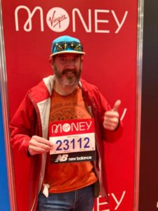 Virgin Money London Marathon number 23112